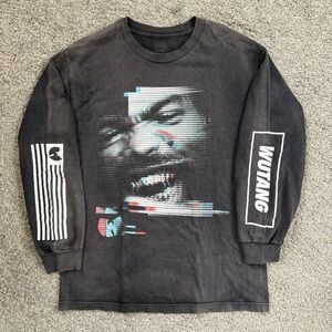 🔴Wu-Tang Shirt Size Large Method Man Longsleeves RARE Authentic WuTang